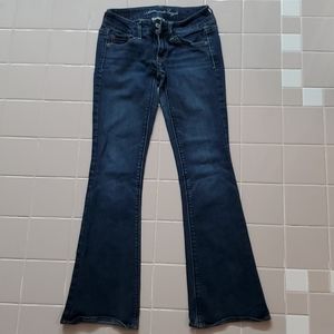 American Eagle 00 short super stretch artist jeans